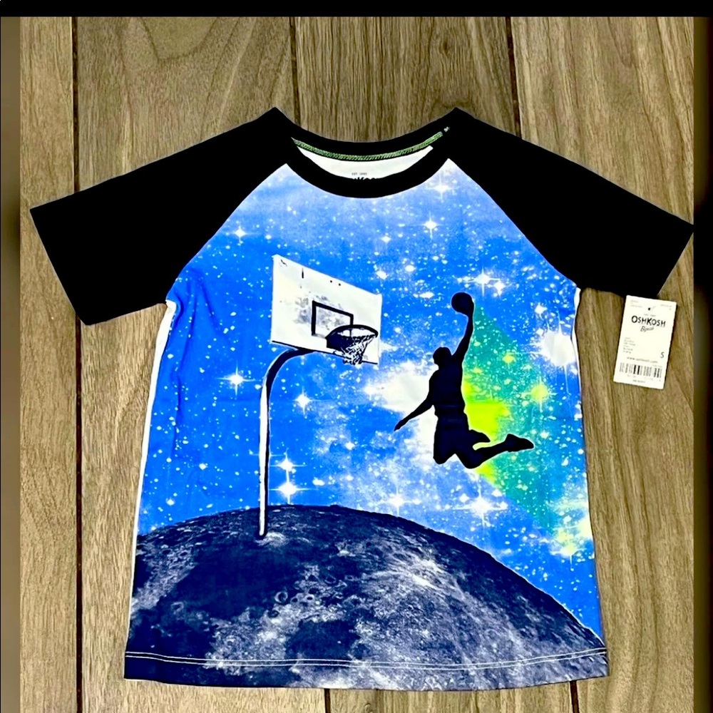 NWT Oshkosh Bgosh Boys Shirt Size 5